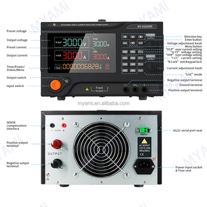 Myami 30V 30A 900W Ajustable lập trình phòng thí nghiệm cung cấp điện DC quy định cung cấp điện với chức năng máy tính - Product Image 3