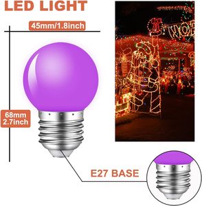 หลอดไฟ LED สำหรับตกแต่งคริสต์มาสกลางแจ้ง รุ่น Trend Outdoor Holiday  กำลังไฟ 1 วัตต์ ขั้ว E27/B22  วัสดุพลาสติก แสงสีขาวนวล 2700K - Product Image 4