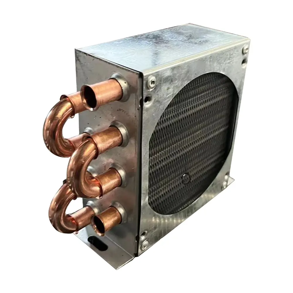 Shanghai Venttk Kühlschrank Kühler Spulen kühler Edelstahl Kühler Verdampfer Kupfer rohr Aluminium Lamellen kondensator