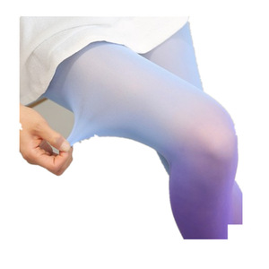 Gradient Color Pantyhose 120D Opaque Women's Autumn Winter Style Candy Color Tights Medium Thickness Japanese Fashion - Product Image 5