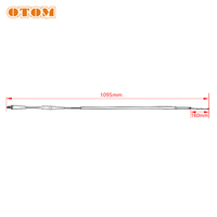Câble d'accélérateur universel pour moto tout-terrain OTOM, compatible avec les moteurs NC CB des motos chinoises