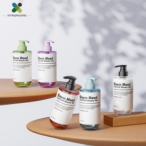 ขวดปั๊ม PET ฝ้าสีน้ำตาลขนาด 500 มล. ปรับแต่งได้ พร้อมส่ง สำหรับผลิตภัณฑ์ดูแลผิวกาย เจลทาไหล่ - Product Image 1