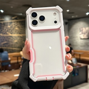 เคสโทรศัพท์มือถือแบบใส 3 in 1 รุ่น Universal Space Armor แข็งแรง ทนทาน หรูหรา สำหรับ iPhone 17 Air Pro Max Series รุ่น Heavy Duty - Product Image 5