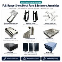 Supports en U personnalisés en acier inoxydable avec fente en arc, fentes longues et plaques d'angle à quatre trous – Approvisionnement direct usine OEM