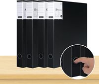 Carpeta Archivadora de Anillas Doble con Tapa Dura, Formato A4, para Hogar, Oficina y Escuela, Personalizable