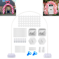 Vente chaude anniversaire cercle ballon support colonne fête ballon en plastique arc Kit pour la fête de mariage arc Supplie décoration