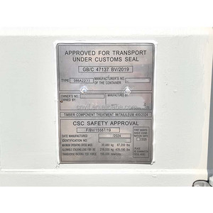 Brand New 20ft GP Dry Cargo <b>Shipping</b> Container Standard ISO Steel Storage Container for Freight and Logistics - Product Image 3