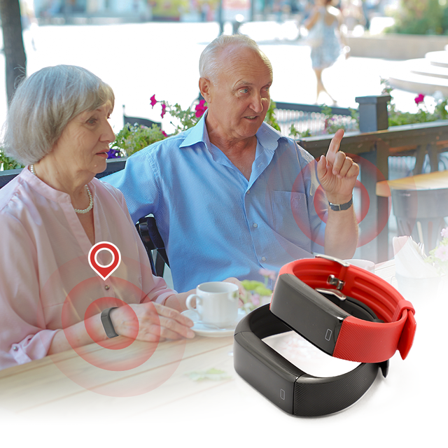 Smart Health Wristband Waterproof Employee Tracker Wearable Vibration Wristband Ibeacon SmartBand Bracelet