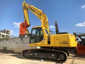Excavadoras Usadas KOMATSU PC200 de 20 Toneladas de Japón en Buen Estado, Precio Bajo, Segunda Mano - Product Image 4