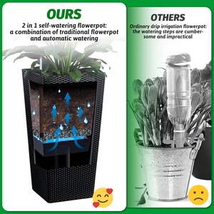 Дренажные отверстия для растений из ротанга, 30 дюймов - Product Image 5