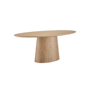 Tavolo da Pranzo di Design Nordico Moderno e Lussuoso in <span class=keywords><strong>Legno</strong></span> Massello con Finitura <span class=keywords><strong>Naturale</strong></span> per Casa, Ristorante, Ingresso o Laboratorio - Product Image 5