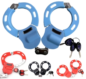 Verrou de sécurité pour vélo Briviga, type menottes, en alliage de zinc ABS Q235, <span class=keywords><strong>antivol</strong></span>, accessoires pour vélo de montagne/vélo de route/vélo électrique - Product Image 2