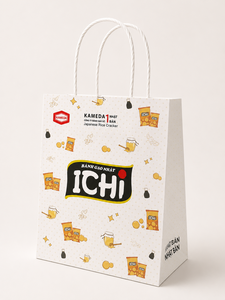 Sac en papier kraft blanc imprimé avec logo sur mesure, qualité alimentaire, pour boulangerie, pâtisserie, emballage à emporter, directement de l'usine au Vietnam - Product Image 2
