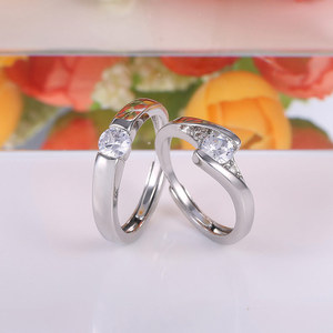 Elegant <b>Open</b> <b>Ring</b> For Women Sparkling Inlaid Design Minimalist Fashion Jewelry - Product Image 5