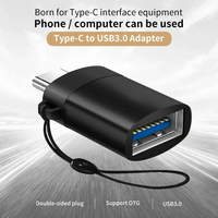 Adaptor USB C OTG Cepat USB 3.0 ke Adaptor Tipe C untuk Macbook Pro Xiaomi Mi 10 Mini Adaptor USB Kabel Konverter OTG Tipe-C