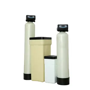 Production professionnelle verticale verre FRP réservoir/Adoucisseur D'eau pour Usage Domestique par Échange D'ions