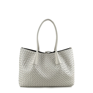 Nuova Borsa a <span class=keywords><strong>Tracolla</strong></span> in Vera Pelle con Fodera in Velluto Intrecciato Primavera-Estate 2025, Borsa a Mano per Uso Quotidiano - Product Image 6