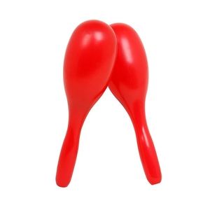 Maracas ovales en plastique ABS Orff, instruments de musique de percussion éducatifs pour l'éveil et l'éducation précoce - Product Image 4