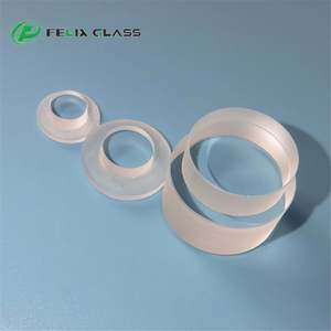 Lente de Cristal de Zafiro Monocristalino Pulido y Redondeado FELIX para Láser - Product Image 2