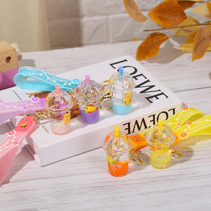 พวงกุญแจ Boba อะคริลิคเหลว Boba,พวงกุญแจ<span class=keywords><strong>ชา</strong></span>นม<span class=keywords><strong>ไข่มุก</strong></span>ขนาดเล็กสุดสร้างสรรค์เทรนด์ใหม่ปี<span class=keywords><strong>2022</strong></span> - Product Image 1