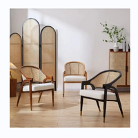 Chaise en bois massif avec coussin moelleux, nouvelle arrivée JP, pour la maison, l'hôtel, la cuisine, la salle à manger, le restaurant