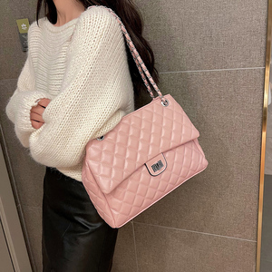 YENİ Özel Tasarım <span class=keywords><strong>PU</strong></span> Deri Bayan Hobo Çapraz Askılı Çanta Baklava Desenli Tek Askılı Su Geçirmez Kadınlar İçin Toptan Moda Çantaları - Product Image 1