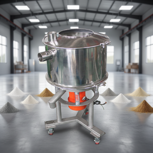 <span class=keywords><strong>DZ</strong></span> – tamis rotatif à haute fréquence, machine à tamis vibrant pour poudre céramique et boue - Product Image 3