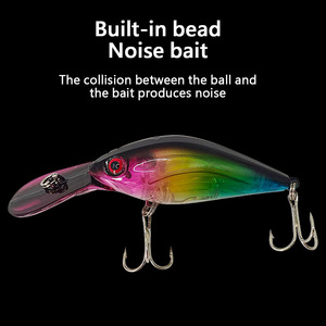 Luya Bait float-rock <span class=keywords><strong>petit</strong></span> gros <span class=keywords><strong>homme</strong></span> Appât bionique Appât de basse à bouche déformée - Product Image 3