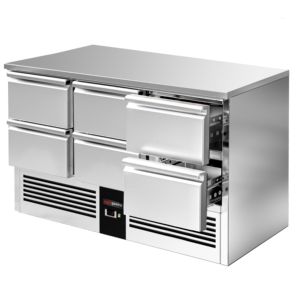 โต๊ะแช่เย็น GGM Gastro PREMIUM - 1370x700 มม. - 6 ลิ้นชัก - Product Image 6