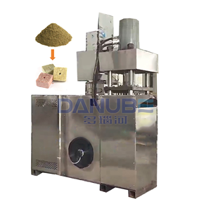 High-quality fish bait powder briquetting machine stainless steel hydraulic forming machine fish meal briquetting machine - Product Image 1