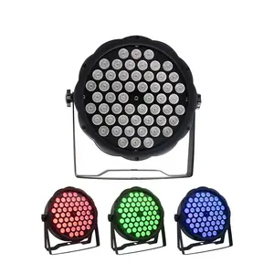 Led Can Stage Lights RGB Dmx Par, éclairage pas cher 54x3w DJ intérieur