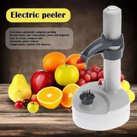 Groothandel Elektrische Automatische Fruitgroenten Dunschiller Multifunctionele Roterende Messen-Aardappel Appel Groente Groente Gereedschap