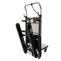 Chariot électrique à chenilles pour escaliers, capacité de charge 300 kg, personnalisable, OEM, en acier