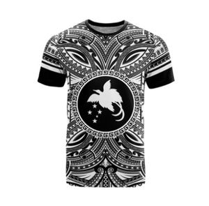 Papua New Guinea <span class=keywords><strong>T</strong></span> <span class=keywords><strong>Shirt</strong></span> PNG bandiera Chimbu provincia bandiera personalizzata PNG colore rosso nero <span class=keywords><strong>T</strong></span>-<span class=keywords><strong>Shirt</strong></span> estate maglietta stampa sublimazione - Product Image 3