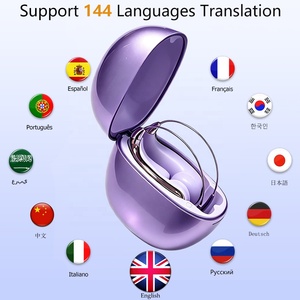 Auriculares <span class=keywords><strong>de</strong></span> Traducción Inteligente AI YYK-Q110 con Soporte para Memoria, Compatibles con 144 Idiomas, Ideales para Aprendizaje, Viajes y Negocios - Product Image 1