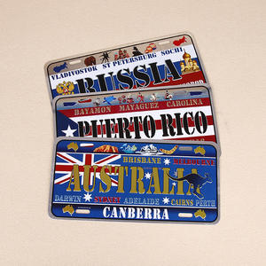 Placa de Matrícula de Aluminio Personalizada de Alta Calidad, Recuerdo de Estados Unidos y México, para Decoración de Vehículos - Product Image 2