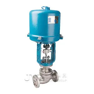 Steam Electric Control Valve ISO9001 Oil Gas Steam Flow Control Electric Regulating Valve