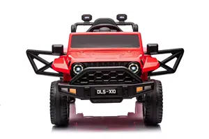 2024 Nhà Máy Mới Bán Buôn Unisex 12V Điện Dual-Động Cơ Bé Đi Xe Trên Xe Jeep Trẻ Em Pin-Powered Nhựa Đi Xe Trên Đồ Chơi Xe Hơi