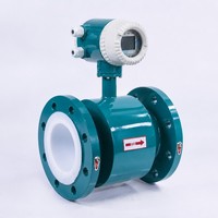 Débitmètre électromagnétique intégré robuste, étanche IP68, pour la surveillance des pipelines souterrains, magnomètre numérique RS485 Modbus
