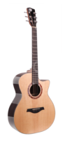2023 New Arrival Model All Solid High-end Level a Spruce Top 40 Inch Acoustic Guitar With High Level Strings