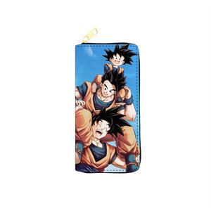 Portefeuille en PU Dragon Ball Anime, long, à <span class=keywords><strong>fermeture</strong></span> éclair, pour femmes, sac à cosmétiques à <span class=keywords><strong>fermeture</strong></span> éclair unique, fabrication en usine - Product Image 2