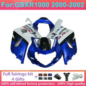ชุดแฟริ่งฉีดขึ้นรูปสำหรับรถมอเตอร์ไซค์ GSXR1000 00 01 02 <span class=keywords><strong>GSXR</strong></span> 1000 K1 <span class=keywords><strong>K2</strong></span> 2000 2001 2002 ชุดแฟริ่งครอบตัวรถครบชุด Zxmt - Product Image 3