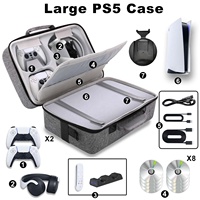 Conception personnalisée OEM antichoc pour console de jeux vidéo Étui de voyage rigide Pouch Box pour Playstation 5/PS5 - Csae uniquement