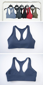 YY002 ONER Reggiseno Sportivo Antiurto ad Alto Supporto in Spandex/Nylon Effetto Seconda Pelle per Corsa ad Alta Intensità e Fitness - Product Image 6