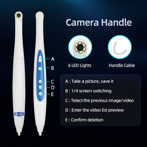 Système de caméra intra-orale haute résolution avec objectif macro pour usage dentaire et moniteur PC - Product Image 4