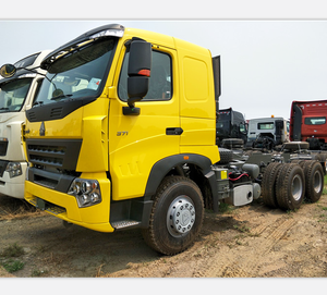 Chinesischer Preis Schwerlast Neuer Sinotruk HOWO N7 Sattelzugmaschine 6X4 11-Rad-Reifen Euro3 MAN-Motor <span class=keywords><strong>ZDF</strong></span>-Getriebe Zugmaschine - Product Image 2