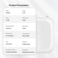 Diffuseur d'arômes mural en plastique BXaroma, best-seller, fonctionnant sur piles, contrôlé par application, capacité de 150 ml, diffuseur d'huiles essentielles