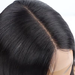 Bán buôn 2*6 8-14inch ren đóng cửa Tóc Giả đầy đủ phần giữa Trinh Nữ tóc con người thẳng ren đóng cửa tóc con người tóc giả tóc giả - Product Image 5