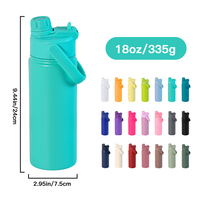 Gobelet isotherme 18oz en acier inoxydable, finition mate, anti-condensation, vierge, pour gravure laser, approvisionnement en gros pour promotion d'entreprise, cadeaux et vente au détail