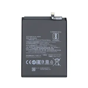 Producción de baterías de alta calidad de China, fábrica de baterías de litio de teléfono móvil al por mayor para Redmi 7 BN46